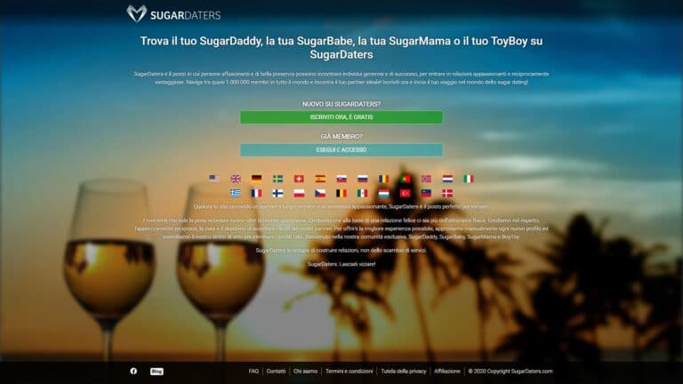 SugarDaters Screenshot Italia